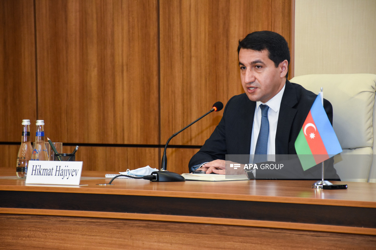 Hikmət Hacıyev: Ermənistanın mina istehsalçıları siyahısına daxil edilməsi Azərbaycanın əsaslı iddialarını sübut edir