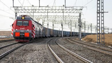 Samarada dəmiryol körpüsündə partlayış olub